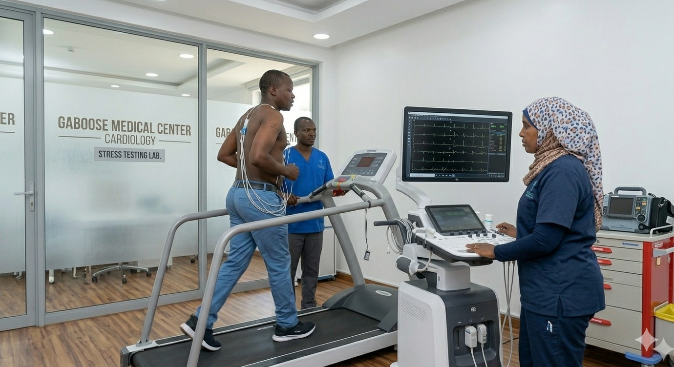 Cardiology department - Third image showing patient care and treatment area