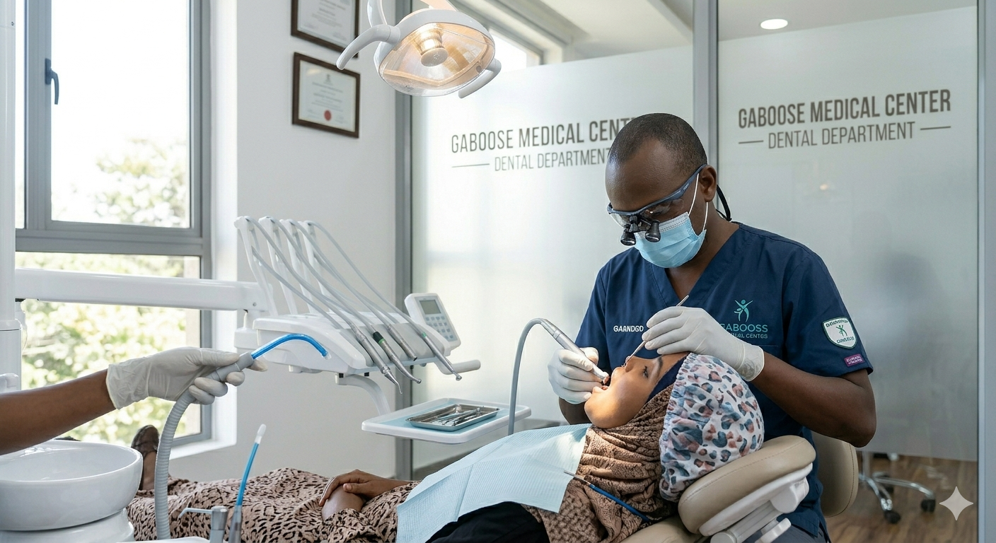 Dental department - Second image showing doctors and medical staff at work