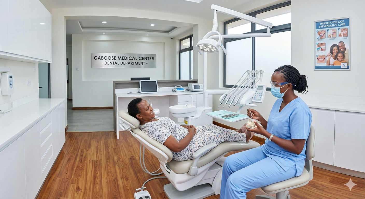 Dental department - Third image showing patient care and treatment area