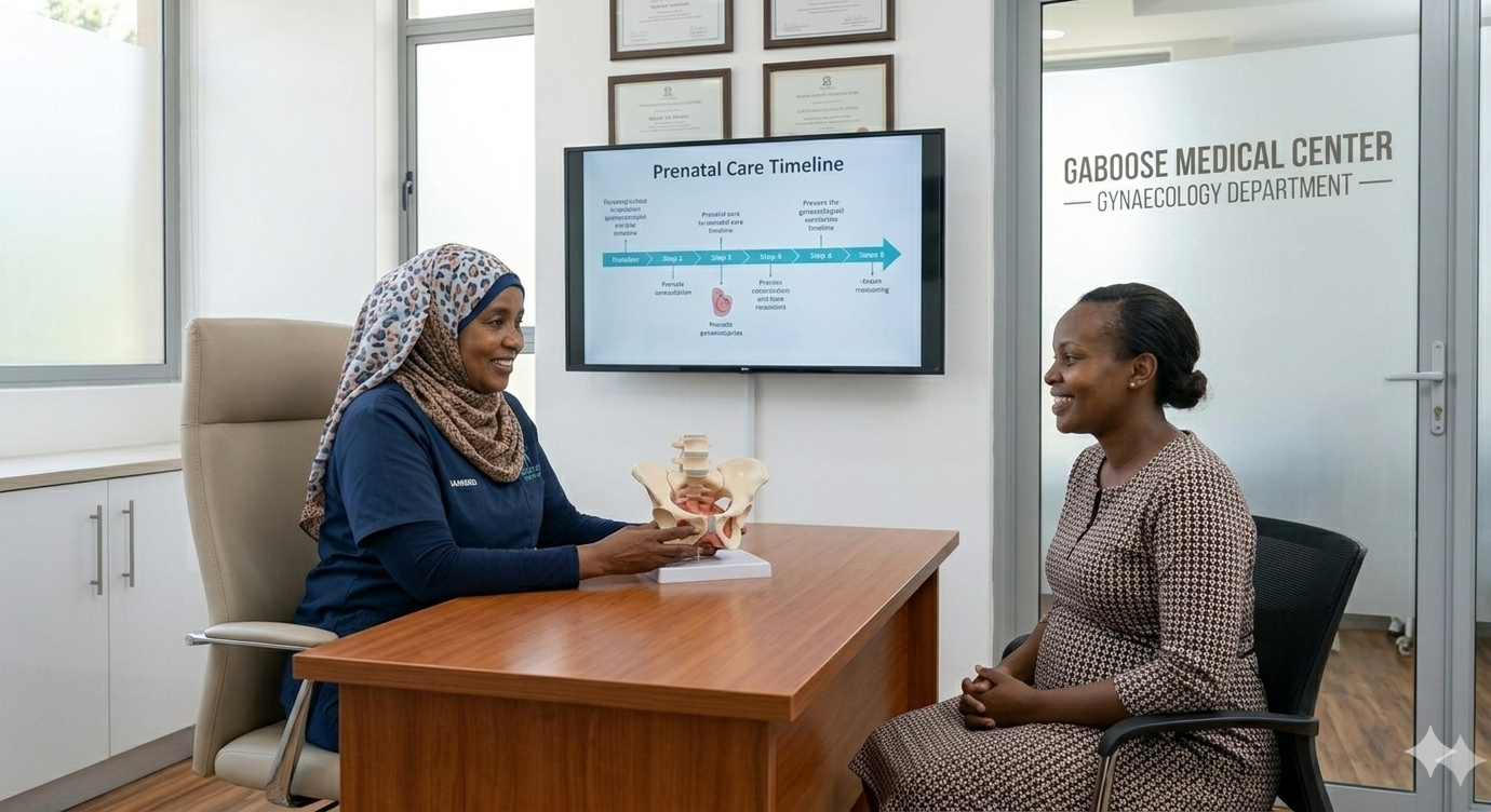 Gynaecology department - First image showing medical facility and equipment