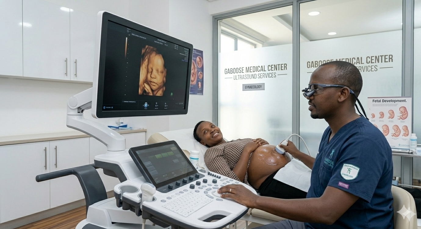 Gynaecology department - Second image showing doctors and medical staff at work