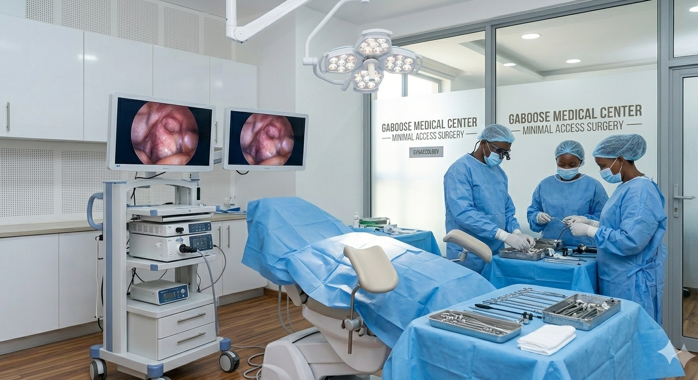 Gynaecology department - Third image showing patient care and treatment area