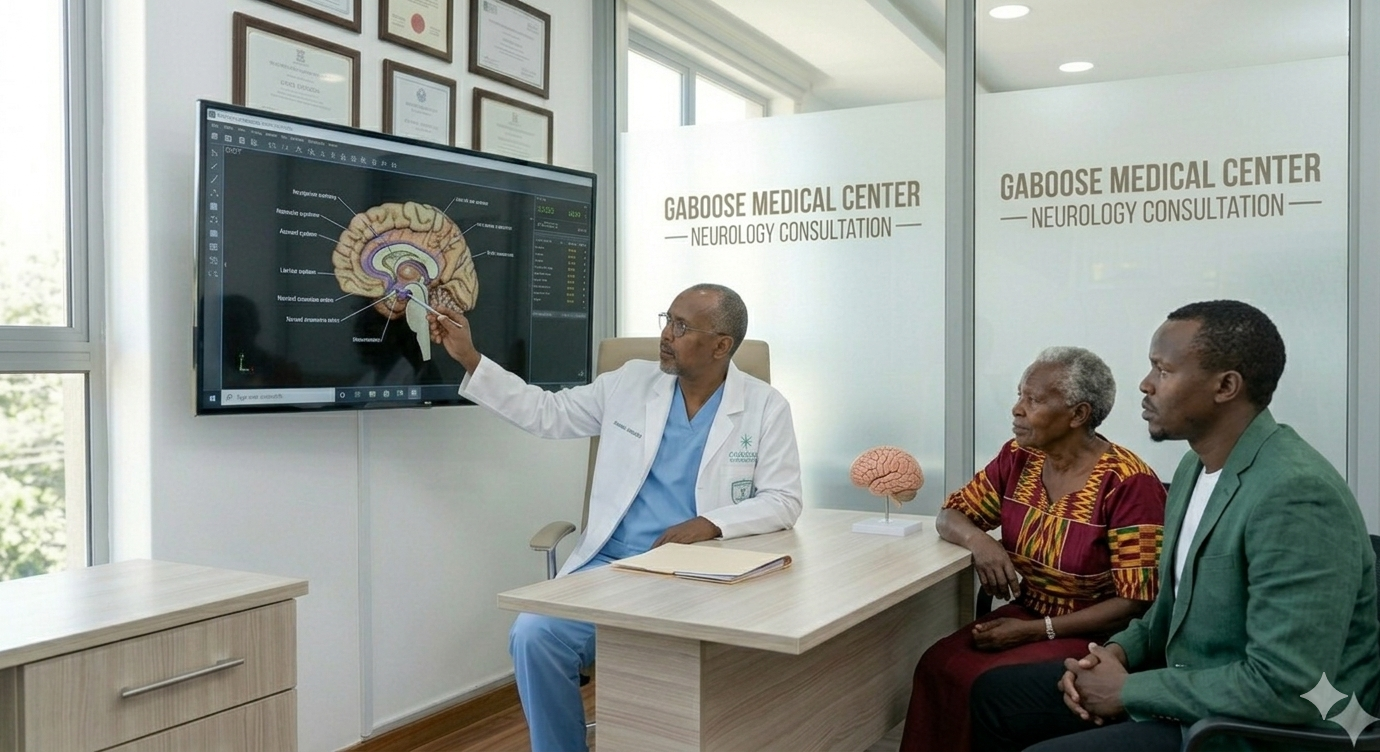 Neurology department - Second image showing doctors and medical staff at work