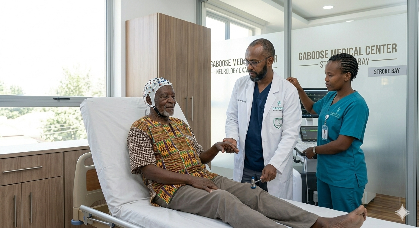 Neurology department - Third image showing patient care and treatment area