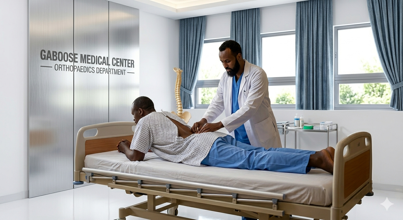 Orthopedics department - Second image showing doctors and medical staff at work
