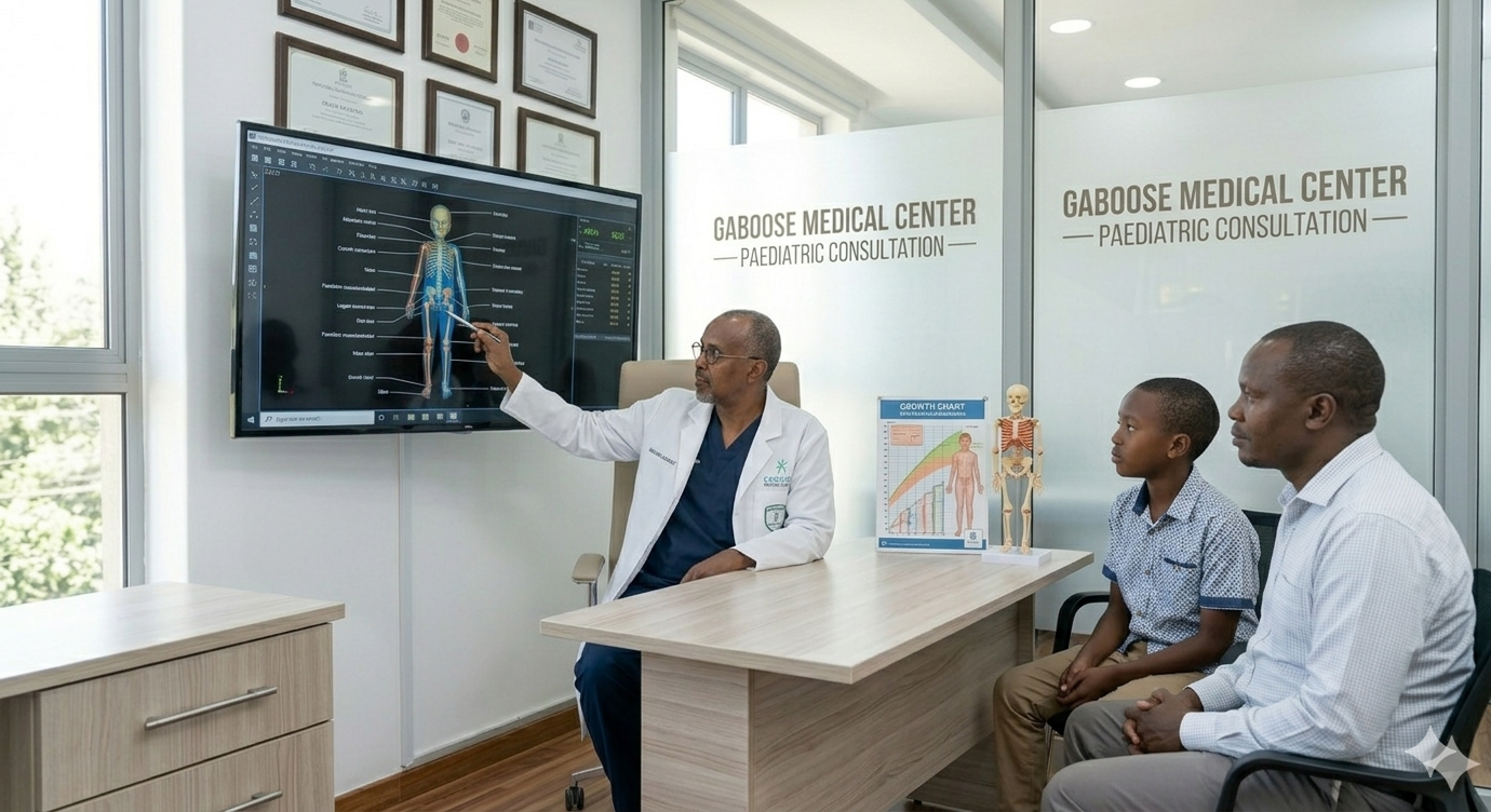 Pediatrics department - Second image showing doctors and medical staff at work
